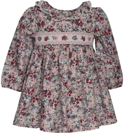 Iris & Ivy Ditsy Floral Smocked Party Dress