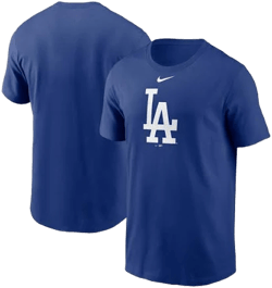 Nike Men's Los Angeles Dodgers Fuse Logo T-Shirt