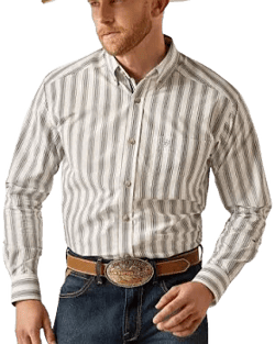 Ariat Men's White Pro Series Cohen Classic Shirt