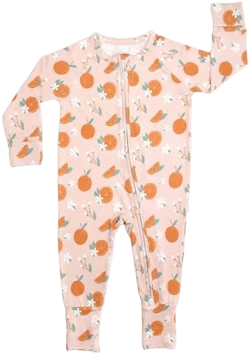 Emerson & Friends Baby Bamboo Convertible Footie Pajamas