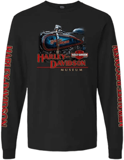 Harley-Davidson Men's Reflection Long Sleeve Tee Shirt