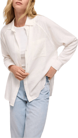 Z Supply The Perfect Linen Top