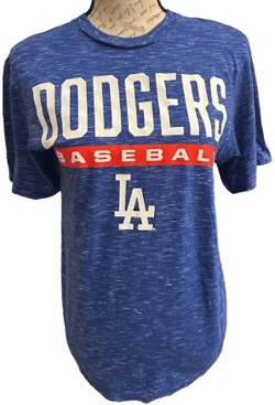 Fanatics Los Angeles Dodgers Logo Crew Neck T-Shirt