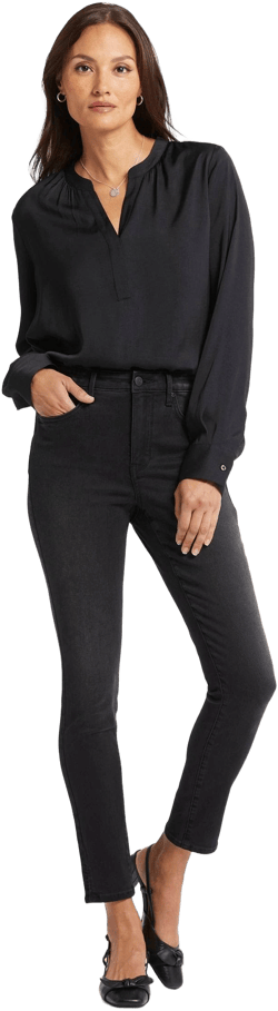 NYDJ Women's Ami Crosswinds Skinny Leg Jeans