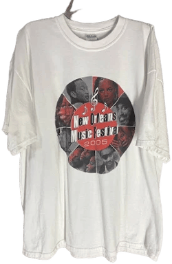 2005 Orleans Music Festival Band Kanye West T-shirt