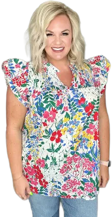 Floral Impressions Blouse