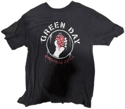 Cotton On Green Day Graphic T-Shirt