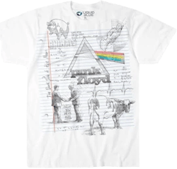 Men's Pink Floyd Sketch T-Shirt