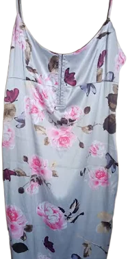 Victoria's Secret Women's Stretch Satin Midi Dress