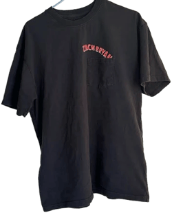 Zach Bryan Unisex-Adult Smoke Pocket Tee