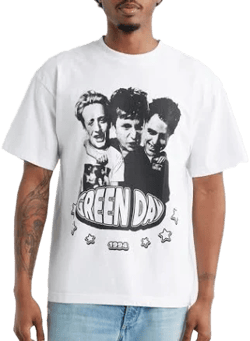 ID Supply Co. Men's Green Day Trio Graphic T-Shirt