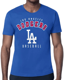 Los Angeles Dodgers Men's Team Logo T-Shirt