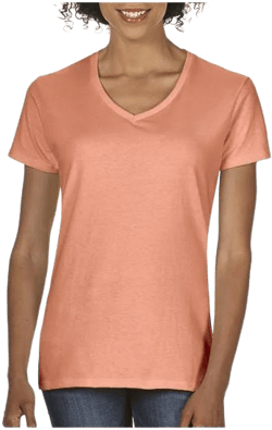 Comfort Colors Cc 3199 LAD VEE Neck TEE Shirt Women's