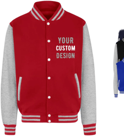 Just Hoods Heavyweight Letterman Jacket