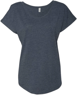 Next Level Women's 6760 Triblend Dolman T-Shirt