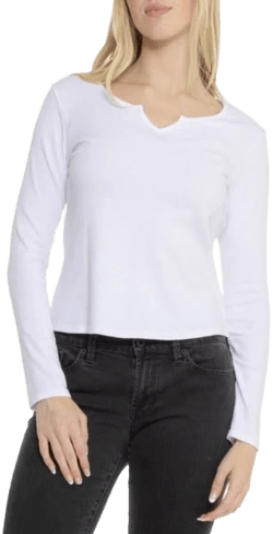 Telluride Clothing Company Women's Split Scoop Neck Lightweight Shirt
