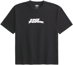 Hollister Men's Boxy Heavyweight Graphic Tee