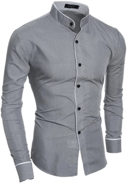 West Louis Fashion Trend Dress Shirt