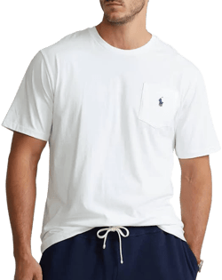Men's Polo Ralph Lauren Big & Tall Jersey Pocket T-Shirt