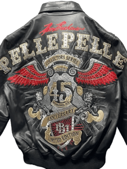Pelle Style Unisex 45th Anniversary Leather Jacket