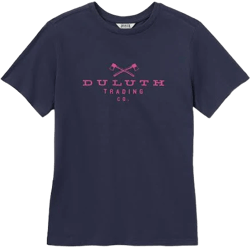 Duluth Trading Company Women's Fan Gear Short Sleeve Crewneck Tee