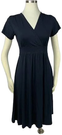 L.l. Bean Athletic Athleisure Surplice Stretch Dress