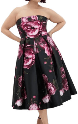 City Chic Women's Plus Size Tiffany Bloom Dress