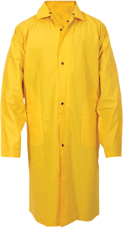 First Class Men's Full-Length PVC Raincoat