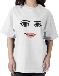 Roblox Women's Oversized Face Classic T-Shirt