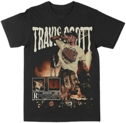Travis! Scott! Iconic Era Graphic Tshirt