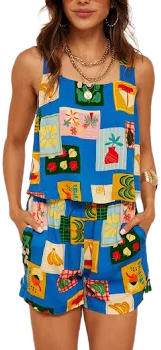 Eloise Summer Pattern Shorts