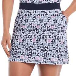Callaway Women's Butterfly Print Color Block Golf Skort