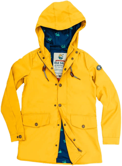 KJP Men's Old Salt Waterproof Fisherman Raincoat