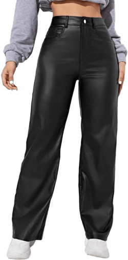 Leather Jeans