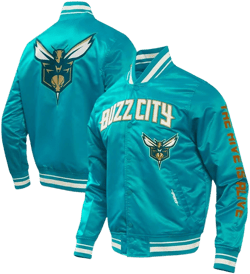 Pro Standard Men's Charlotte Hornets 2023/24 City Edition Satin Jacket