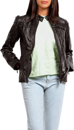 Ladies Leather Jacket