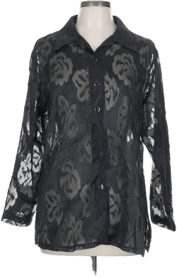 Classique Women's Elegant Floral Pattern Blouse