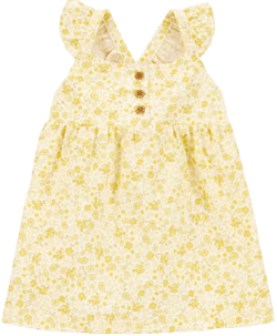 Carter's Baby Girl Floral Flutter Dress