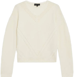 Agnès B. Merino Wool Sugar Sweater