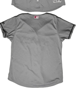 Texas Rangers Majestic Jersey Mother's Day Women’s Large Pink Gray
