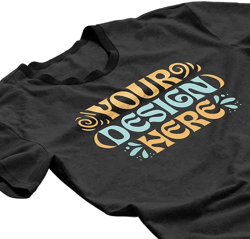 Custom Crewneck or V-Neck T-Shirt
