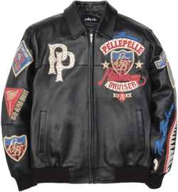 Pelle Pelle Custom Patch Leather Jacket