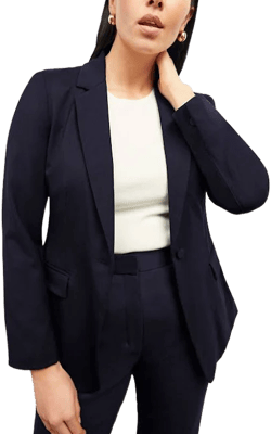 M.M.LaFleur Yiyan Blazer Wool Twill