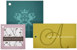 Matte Custom Clothing Tags
