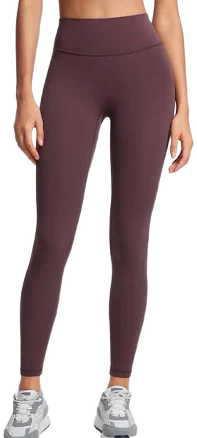 INGIA Women's High Waisted No Front Seam Yoga Leggings 25"