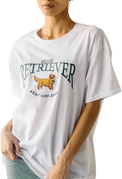 Piper & Scoot The Club Retriever Graphic Tee