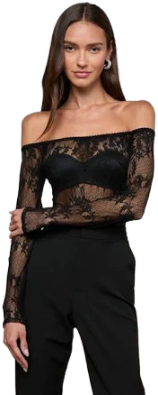L'Agence Women's Peonie Lace Bodysuit