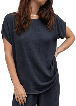 Nomad The Label Women's Casa Linen Blend Top
