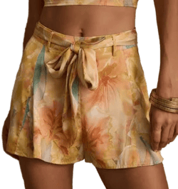 12th Tribe Women's Picasso Abstract Shorts