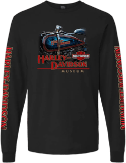 Harley-Davidson Men's Reflection Long Sleeve Tee Shirt